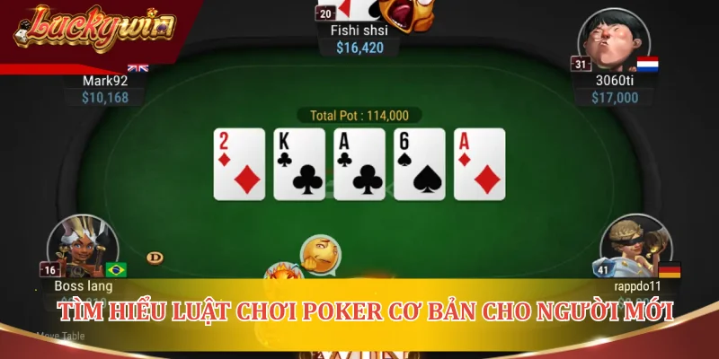 Tìm hiểu luật chơi Poker cơ bản cho người mới